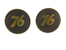 Rare Union 76 Union Oil Company Logo Cufflinks Circa 1960's Amita Japan - Just Stuff I Sell
