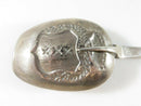 Antique Dutch Silver Decorative Spoon with Bird Finial Amsterdam Coat of Arms - Just Stuff I Sell