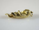 Heavy 3D Laughing Otter Alaska 14K Yellow Gold Travel Charm/Pendant - Just Stuff I Sell
