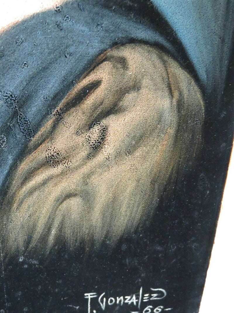 Attractive Blonde Filipino Master Felix Pinto Gonzales Philippine Painting - Just Stuff I Sell