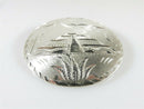 Vintage Eagle Mayan Pyramid Tourist Brooch Signed Artisan 2" Taxco Sterling - Just Stuff I Sell