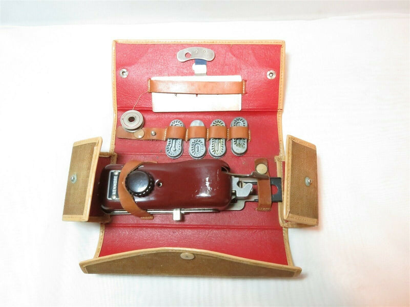 Vintage Kenmore Sewing Buttonhole Attachment with 5 Template Accessories Case - Just Stuff I Sell