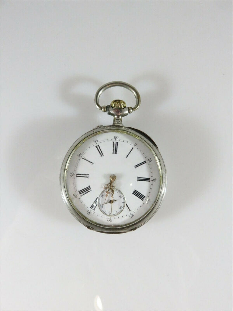 Besancon Pocket Watch La Bisontine Medaille D'OR Paris 1889 Boulat A Coutances - Just Stuff I Sell