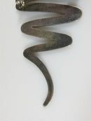 Abstract Picasso Brooch Taxco Style Sterling Silver Large Zig/Zag Design - Just Stuff I Sell