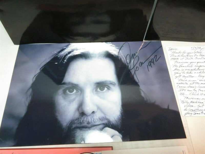 Dennis Locorriere of Dr. Hook Grouping Autograph, Personal letter, Pomo Books - Just Stuff I Sell