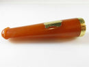French 18K Gold Amber Colored Cigar Holder Cheroot Holder Cigar Tip - Just Stuff I Sell