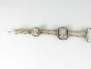Antique Carved Mother of Pearl Cameo Grand Tour Souvenir Bracelet 800 Silver - Just Stuff I Sell