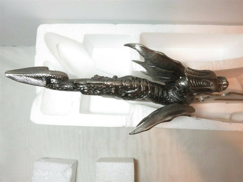 Dragon on Feet Fantasy Sword Medieval Metal 24" TL Man Cave Cool Display - Just Stuff I Sell