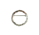 Vintage Beau Sterling Silver Wrapped Wreath Form Scarf Lapel Pocket Pin Brooch — Jewelry & Watches:Vintage & Antique Jewelry: