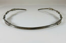Sterling Silver Choker Taxco Mexico Style Wire Wrap Solid Silver Choker - Just Stuff I Sell