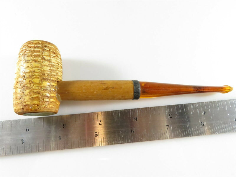 Vintage Corn Cob Pipe 6" Irvin S Cobb Toasted & Broken In Hirschl & Bendheim - Just Stuff I Sell