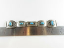 Beautiful Navajo Morenci Turquoise Watch Bracelet Sterling Silver 5 7/8" TL - Just Stuff I Sell