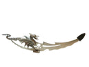 Dragon on Feet Fantasy Sword Medieval Metal 24" TL Man Cave Cool Display - Just Stuff I Sell