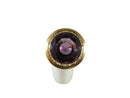 Stunning 1920's Era 18K Yellow Gold 23 Carat Purple Sapphire Ring Size 7 — Jewelry & Watches:Vintage & Antique Jewelry:Fine:A