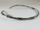 Sterling Silver Choker Taxco Mexico Style Wire Wrap Solid Silver Choker - Just Stuff I Sell