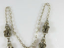 Carol Felley Storyteller Necklace Sterling Silver Navajo Style 22" Statement - Just Stuff I Sell