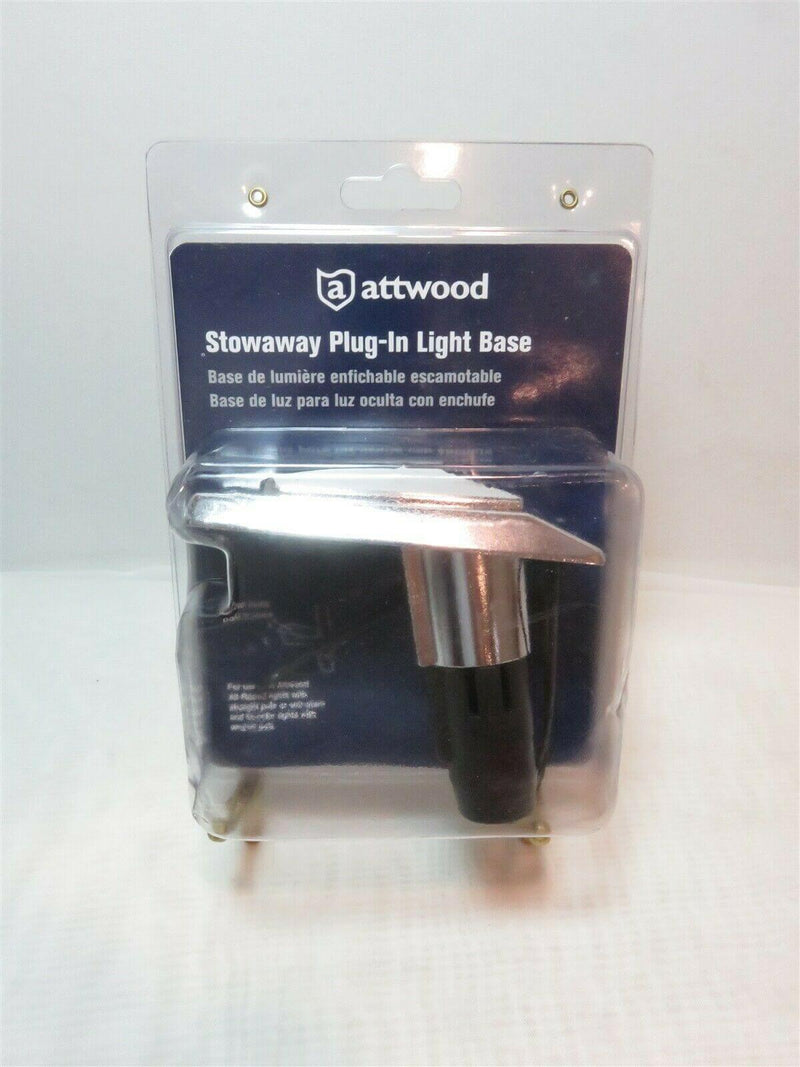 Attwood 911339-7 Stowaway Plug In Stern Light Base 3 Screw Swivel Cover OEM NIB - Just Stuff I Sell