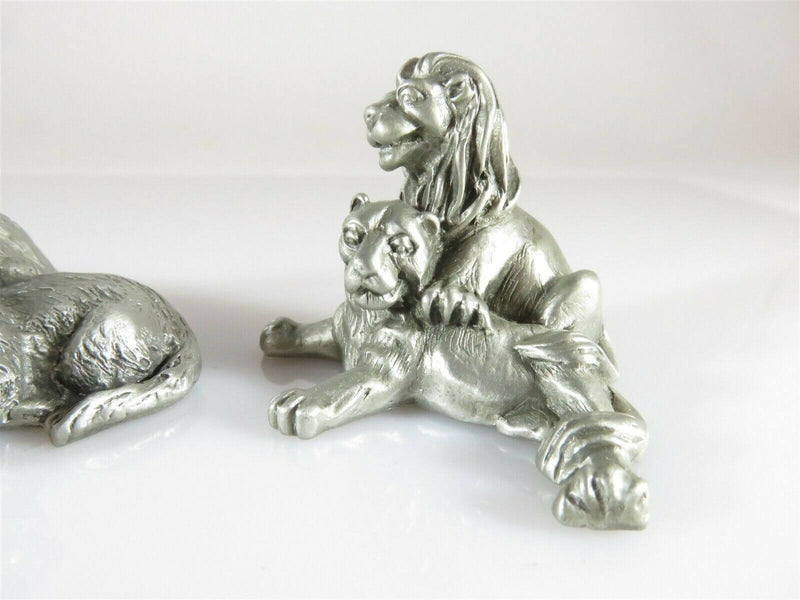 Grouping of Monkey, Cats, Lions Fine Pewter Noah's Ark & Others - Just Stuff I Sell