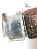 Circa 1820 Thomas Newbold Sterling Silver Chatelaine Fob Vinaigrette Sent Box - Just Stuff I Sell