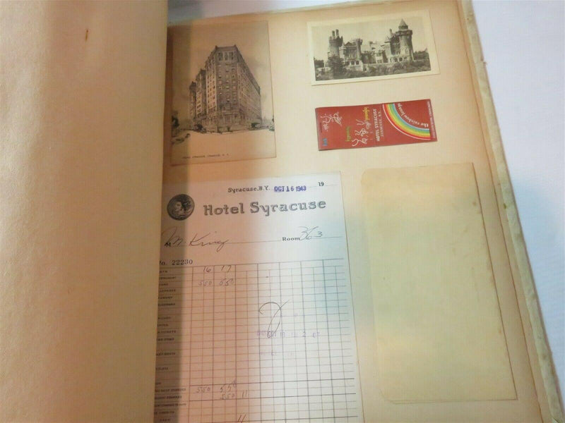 Circa 1943 Wedding Scrap Book Invitations, New Paper Cuts, Cards, Western Union - Just Stuff I Sell
