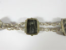 Antique Carved Mother of Pearl Cameo Grand Tour Souvenir Bracelet 800 Silver - Just Stuff I Sell