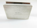 Handmade Sterling Silver Match Box, Pill Box, Trinket Box, Snuff Box 1 9/16" - Just Stuff I Sell