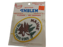 Vintage Maine The Pine Tree State Patch Nanco 3 1/2 x 2 5/8 — Crafts:Sewing:Embellishments & Finishes:Patches — front view