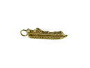 Grand Princess Cruise Line Ship 14K Gold 3D Travel Pendant Princess Cruises - Just Stuff I Sell
