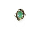 Vintage Charlene Yazzie Turquoise Ring Womens Size 8.5 — Jewelry & Watches:Fine Jewelry:Fine Rings:Gemstone • Emerald — front