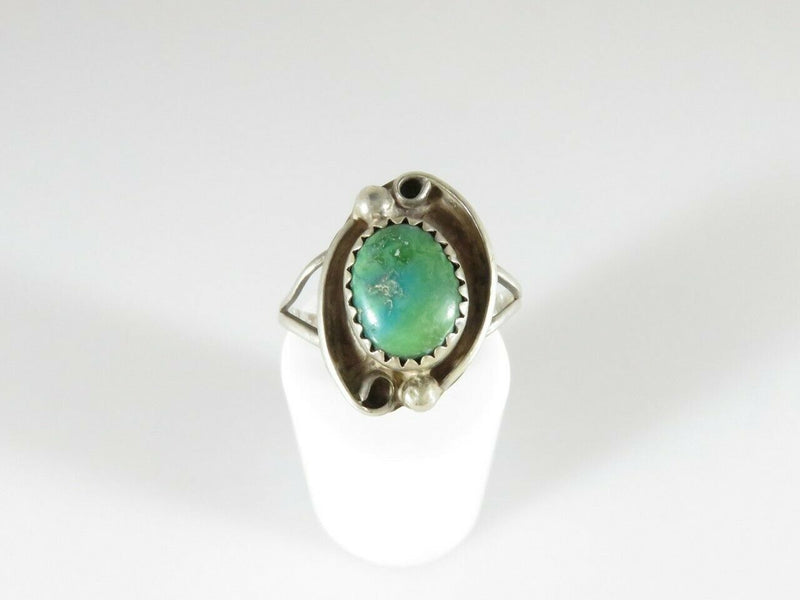 Vintage Charlene Yazzie Turquoise Ring Womens Size 8.5 - Just Stuff I Sell