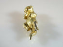 Heavy 3D Laughing Otter Alaska 14K Yellow Gold Travel Charm/Pendant - Just Stuff I Sell