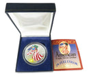 Y2K Millennium 2000 American Silver Eagle Dollar The American Historic Society — Coins & Paper Money:Bullion:Silver:Bars & Ro