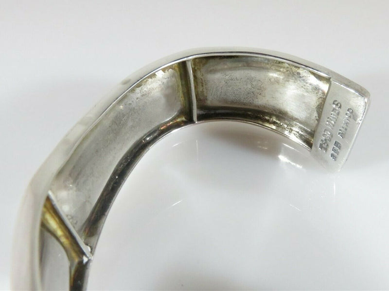 Mings TS-30 Two Trees Taxco Mexico Sterling Silver Cuff Bracelet - Just Stuff I Sell