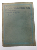 The Law of Hybridizing Discovered By Richard Diener With Special Insert 1920 1st Edition product image for Just Stuff I Sell, clear front view, neutral background, original listing photo, optimized descriptive alt text, centered composition
