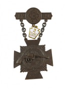 1903 Pennsylvania National Guard Pistol Marksmanship Medal 2 Year Dangle — Enamel — front view