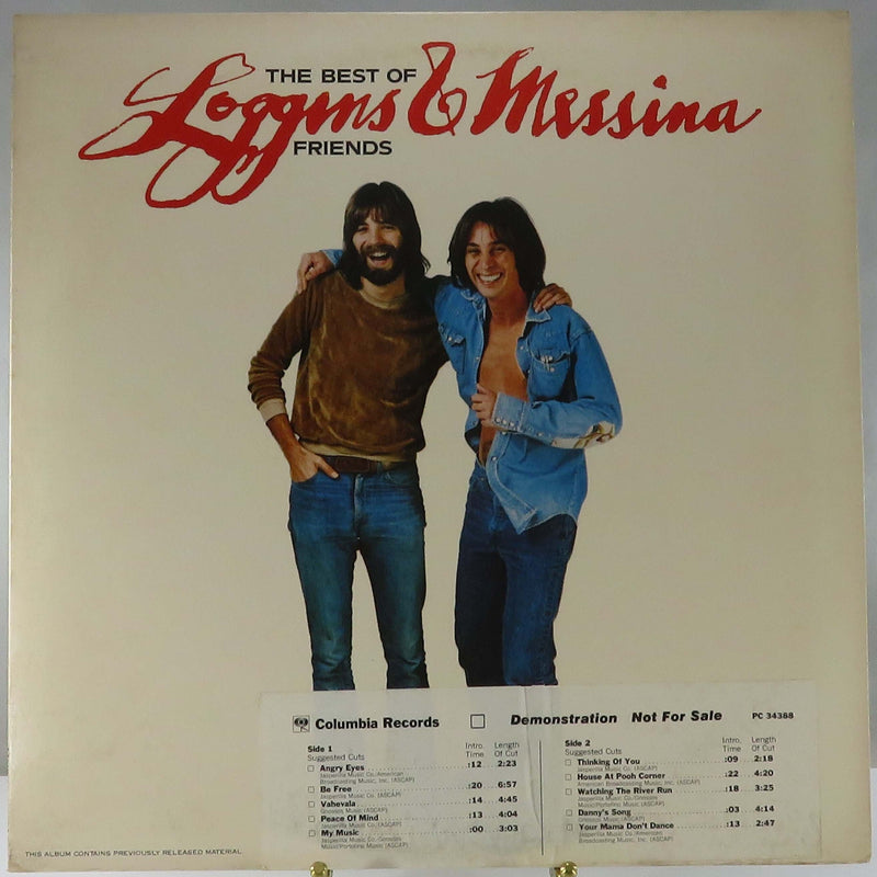 Loggins & Messina The Best of Friends 1976 Columbia Records Promo PC 34388 Vinyl