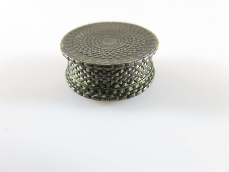 Antique Basket Weave Design 10g Miniature Paper Weight Unsigned