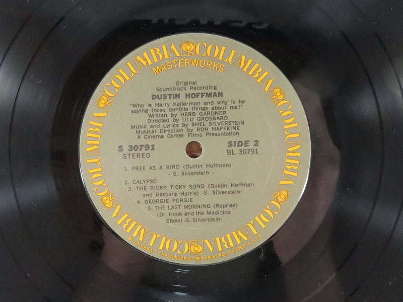 Dustin Hoffman Who is Harry Kellerman... Columbia Records S 30791 Promo Copy Vin