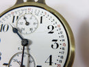 Elgin B.W. Raymond Railroad Grade 391 21J 16s Up Down Wind Indicator Running Pocket Watch - Just Stuff I Sell