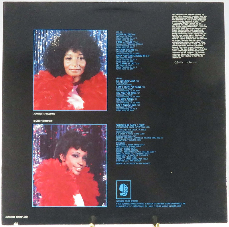 Fire Self Titled 1978 Sunshine Sound Records Promo Copy 7802 Vinyl Album