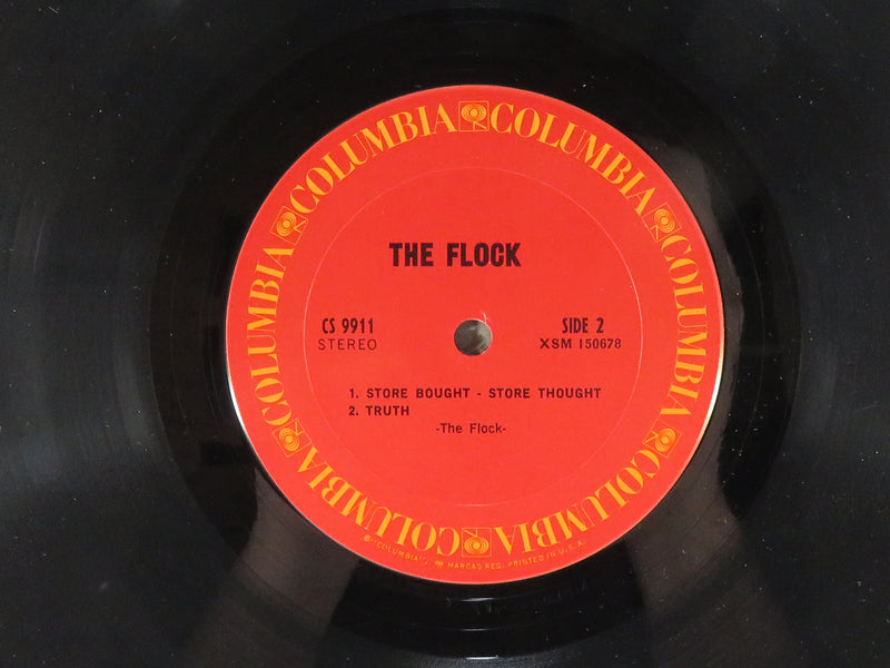 The Flock Self Titled 1969 Columbia Records CS 9911 Vinyl Album