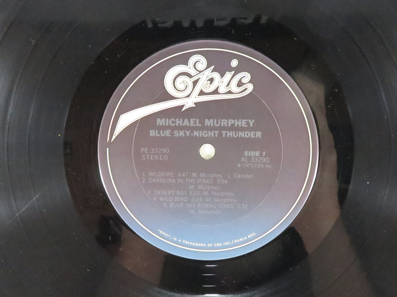 Michael Murphey Blue Sky Night Thunder Epic Records PE 33290 Vinyl Album