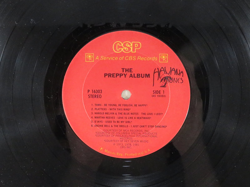 The Preppy Album Greatest Hits CSP Havana Tunes P 16303 Vinyl Album