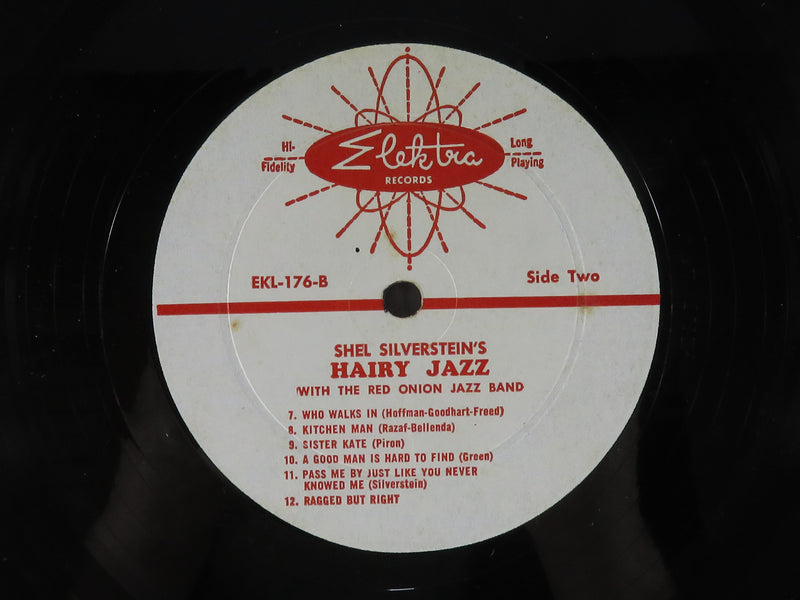 Shel Silverstein and the Red Onions Hairy Jazz VG 1959 Mono Elektra EKL-176 Vinyl Album