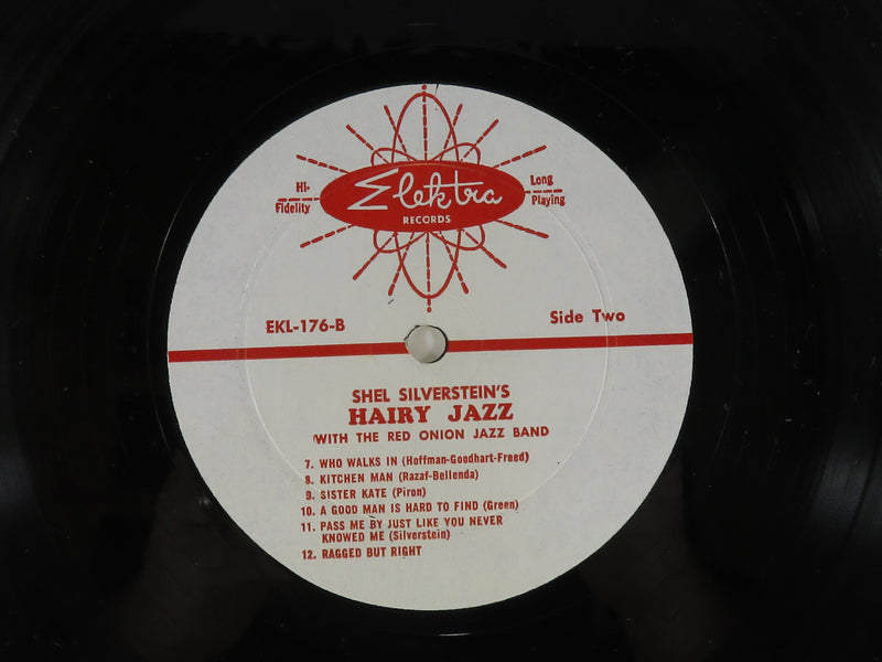 Shel Silverstein and the Red Onions Hairy Jazz VG+ 1959 Mono Elektra EKL-176 Vinyl Album