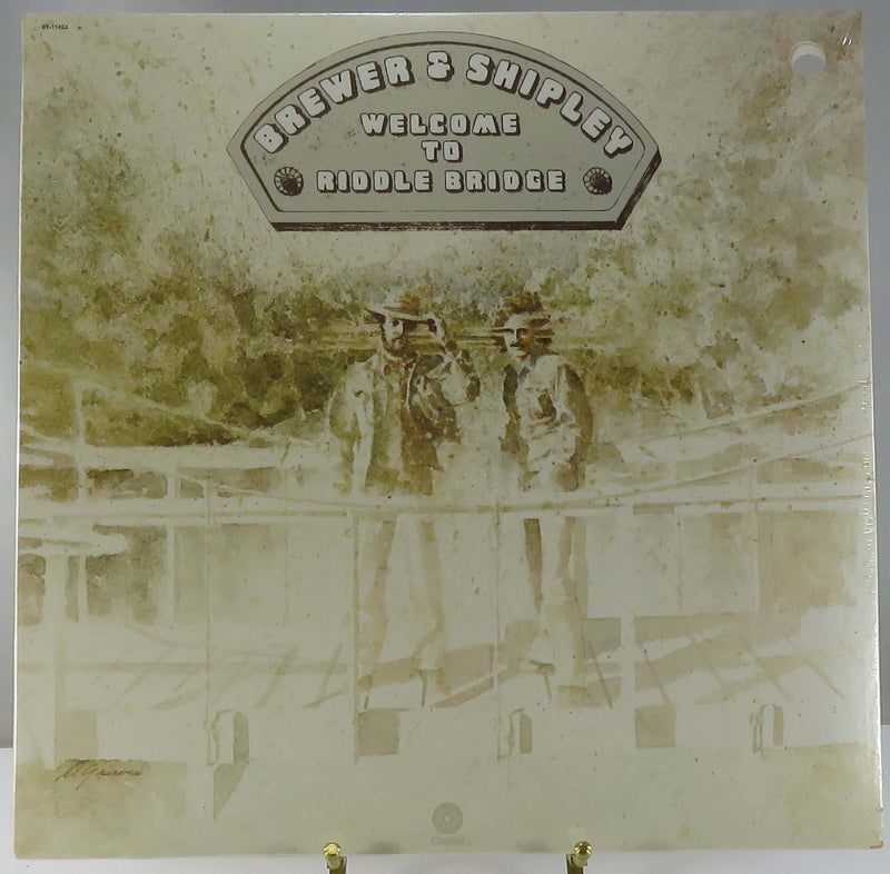 Brewer & Shipley Welcome To Riddle Bridge Capitol Records ST 11402 New Old Stock Vinyl Album