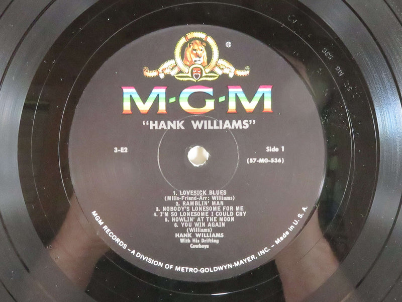 Hank Williams 1960 Box Set 3E2 MGM Records Box Set 36 of his Greatest Hits Vinyl Album