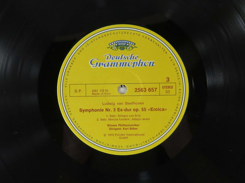 1972 Beethoven Edition Wiener Philharmoniker, Karl Böhm 9 Symphonien Vinyl Album