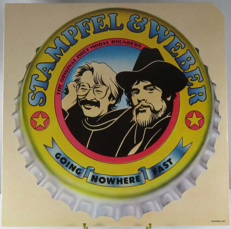 Stampfel & Weber Going Nowhere Fast 1981 Rounder Records 3051 Corner Cut Vinyl Album