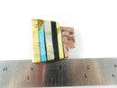 Mary Louise Tafoya Kewa Pueblo NM Native American Mosaic Pendant Brooch - Just Stuff I Sell